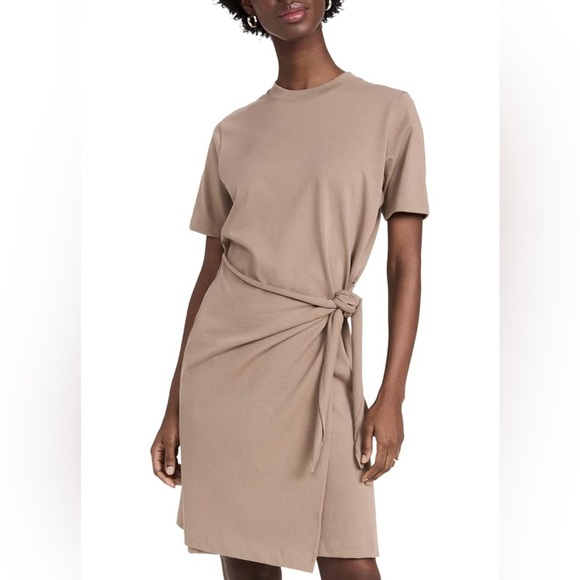 Vince Short Sleeve Side Tie Dress - Picture 1 of 9
